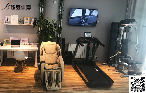 币游·国际济南一位客户的私家健身房